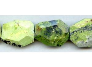 Lemon Chrysoprase 26-32x Faceted Slab