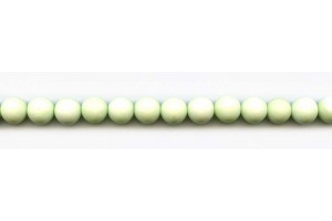 Matte Lemon Chrysoprase 8mm Round