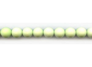 Matte Lemon Chrysoprase 12mm Round