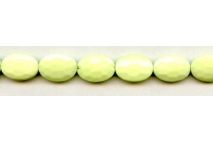 Lemon Chrysoprase 13x18 Faceted Flat Oval