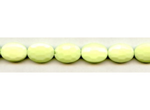 Lemon Chrysoprase 13x18 Faceted Flat Oval