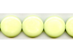 Lemon Chrysoprase 30mm Dime