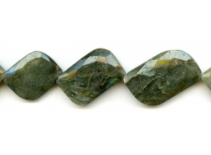 Labradorite 18-25x Faceted S-shape