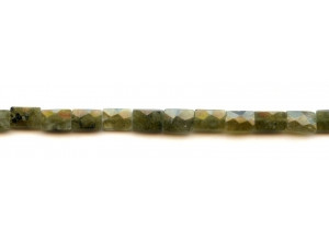 Labradorite 6x9 Faceted Flat Rectangle