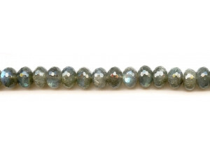 Labradorite 10mm Faceted Rondell