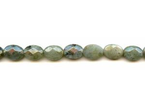 Labradorite 10x14 Faceted Flat Oval