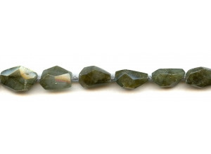 Labradorite 10x Faceted Nugget