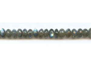 Labradorite 10mm Faceted Rondell