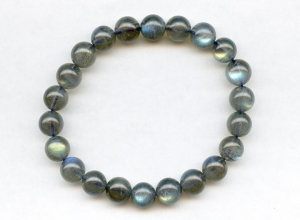 Labradorite 8.5mm Round Bracelet