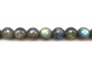 Labradorite 14mm Faceted Round