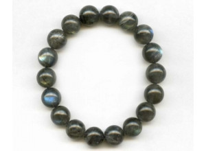 Labradorite 11mm Round Bracelet