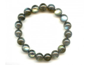 Labradorite 11mm Round Bracelet