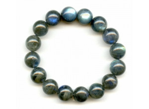 Labradorite 14mm Round Bracelet