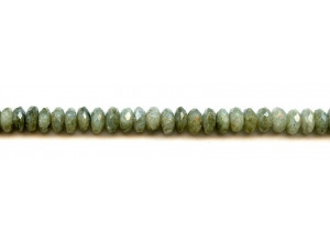 Labradorite 8mm Faceted Rondell