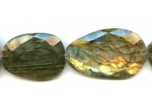 Labradorite 33-40x Faceted Slab