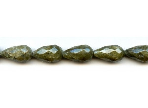 Labradorite 12x20 Faceted Teardrop