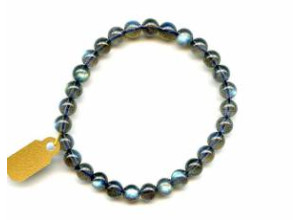 Labradorite 6-6.5mm Round Bracelet