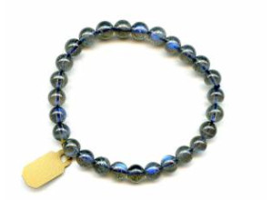 Labradorite 7mm Round Bracelet