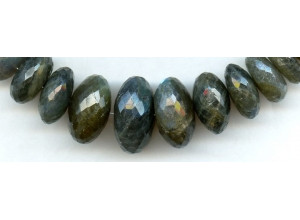 Labradorite 11-26x Faceted Rondell