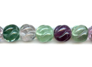 Fluorite 20mm S-Corrugated Ball