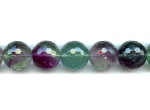 Fluorite 20mm Faceted Round