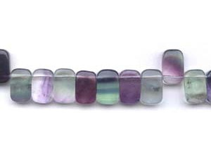 Fluorite 10x16 Flat Rectangle Drop