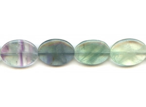 Fluorite 18x25 Flat Oval