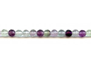 Fluorite 8mm Faceted Round