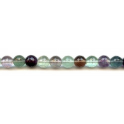Fluorite 10mm Faceted Round