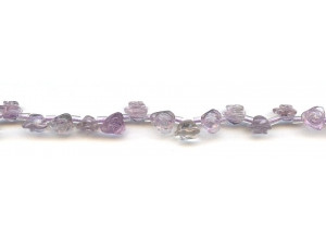 Purple Fluorite 7mm Flower