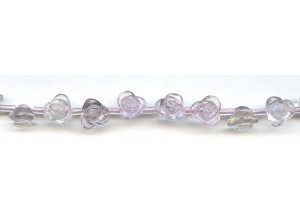 Purple Fluorite 10mm Flower