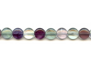 Fluorite 12mm Dime