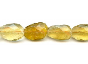 Golden Fluorite 17-18x Twist Faceted Slab