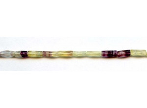 Fluorite 4x Faceted Tube