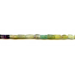 Fluorite 5x Faceted Tube