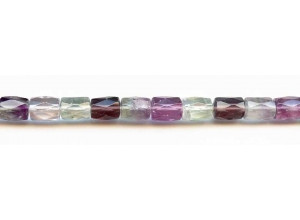 Fluorite 8x10 Faceted Tube