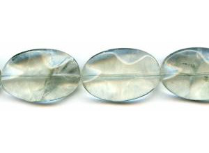 Fluorite 25x38 Waved Flat Oval