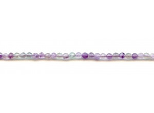 Fluorite 4mm Faceted Round