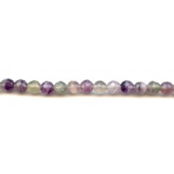 Fluorite 8mm Faceted Round