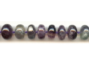 Fluorite 15-18mm Rondell