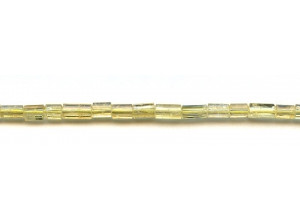 Citrine 5x9 Faceted Tri-Tube