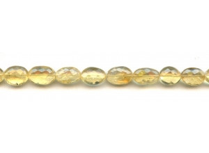 Citrine 8x10 Faceted Flat Oval