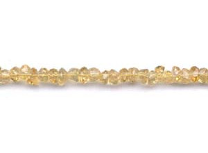 Citrine 7x Faceted Chips