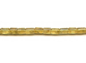 Citrine 7x9 Strip-faceted Tube