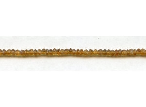 Citrine 4.5-5mm Faceted Rondell