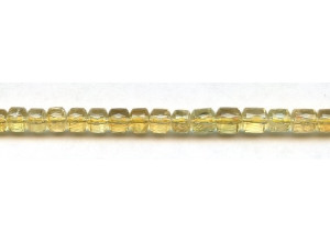 Citrine 8x8 Faceted Tube