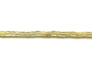 Citrine 5x6 Faceted Tri-Tube