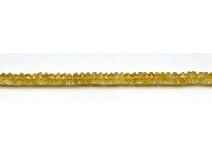 Citrine 5-6mm Faceted Rondell