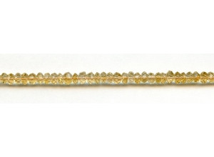 Citrine 5.5mm Faceted Rondell