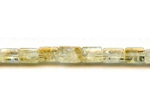 Citrine 8-10x Triangle Tube